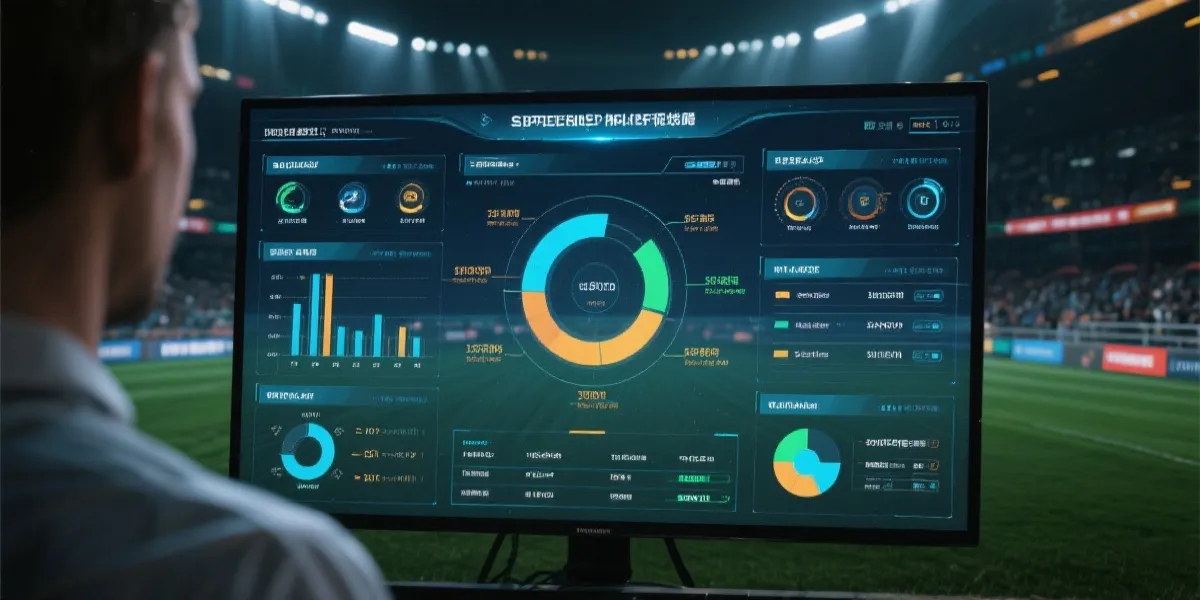 电子足球策略模拟信息面板